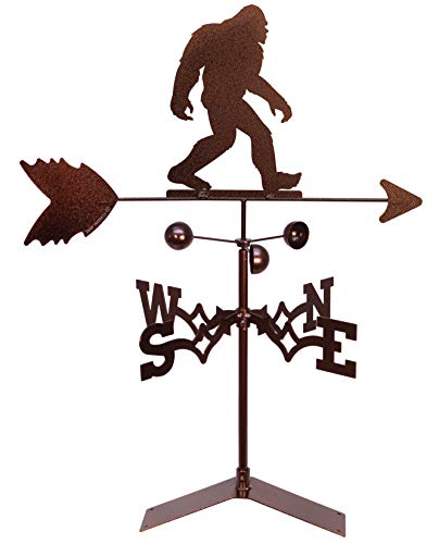 SWEN Products Bigfoot Sasquatch Weathervane (Roof Mount Included) - Image 3