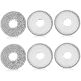 Mop Pads for Mova P10 Pro Ultra/V50 Ultra Complete/P50 Pro Ultra/P10 Ultra Robort Vacuum – 6 Pack Washable Microfiber Reusable Wet Mopping Pads for Efficient Floor Cleaning
