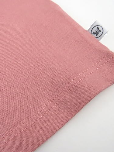 HonestBaby 10-Pack Ruffle Short Sleeve T-Shirt 100% Organic Cotton for Toddlers, Infant Baby Girls4