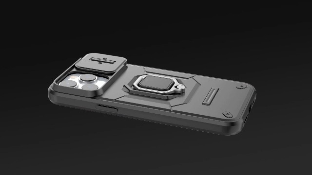 GOKEN Cover Per Xiaomi Redmi Note 13 5G - Custodia In Silicone Morbido Con Effetto Fibra Di Carbonio E Texture Spazzolata - Nero
