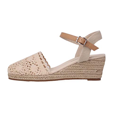 SoulCal Donna Crochet Wedge Sandali Ciabattine