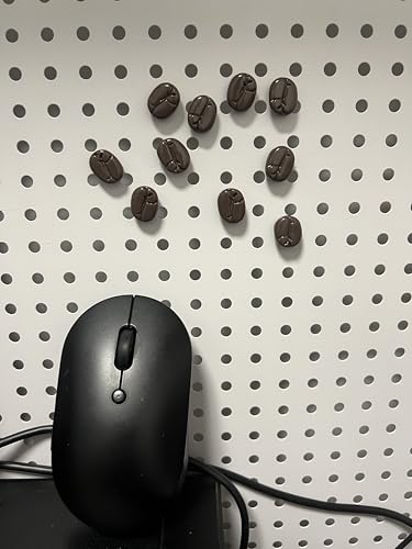 Set de 20 imanes decorativos forma de grano de café miniatura 5