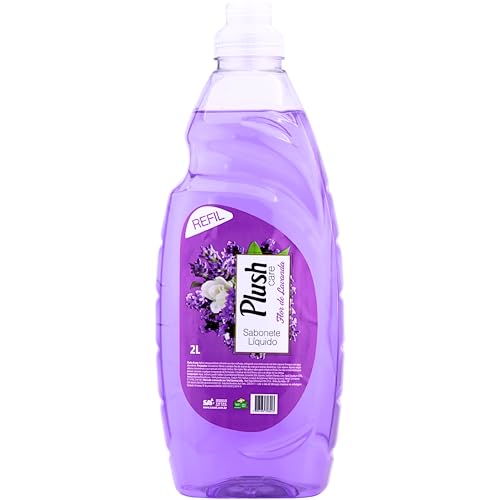 Plush Care Sabonete Líquido Para As Mãos Aroma Flor De Lavanda 2 Litros