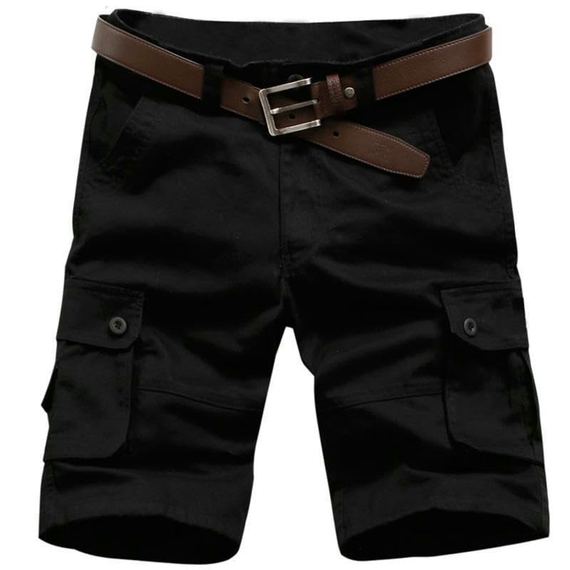 Short d'été pour homme short cargo décontracté multipoches bermuda 5 points - 3