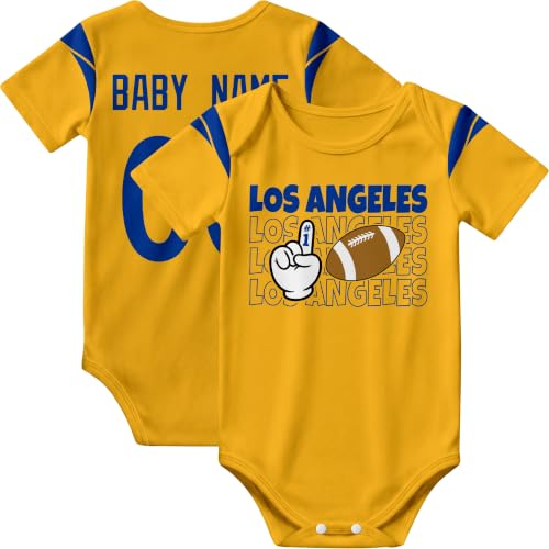 Image of KREDE Baby Clothes Custom Name Bodysuit for Baby Boy Gifts