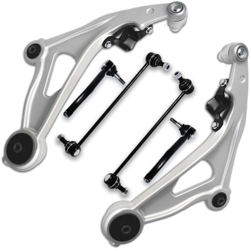 SegurVelo 6PC Front Lower Control Arm Suspension Kit for Nissan 2013–2020 Pathfinder, for Infiniti 2013 JX35, 2014–2020 QX60 – Replaces OE# K623063 K623064 K750094 K750095 ES801265 ES801266