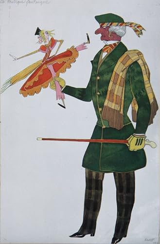 Affiches et gravures de ballet Leon Bakst pour grand mur de chambre