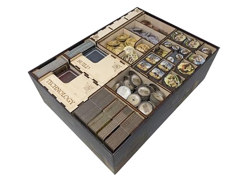 Board Bento Game Organizer for Mosaic: A Story of Civilization