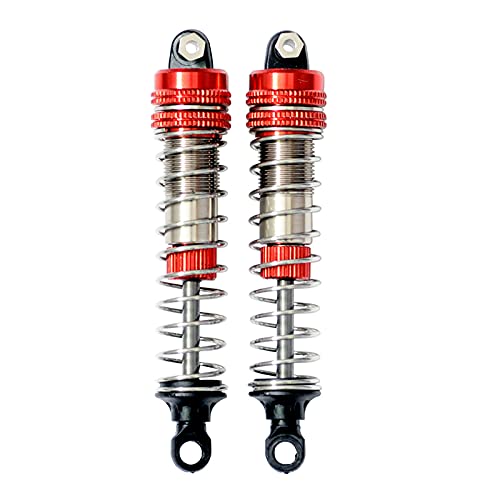 Gdool Aluminum Alloy Hobby Rc Vehicle Shock Kit Lg-Zj03 25-Zj03 Fy-Bz03 Fy-Jsz01 Oil Filled Shocks X07 9115 S911 S920 S921 9120 9121 9125 9155 9156 Upgraded Parts For 1:10 1:12 Rc Trucks (Red) #TOP10
