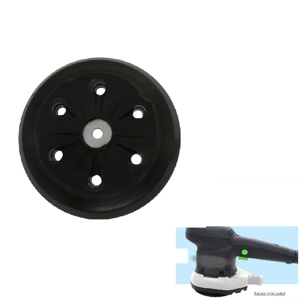 Disco abrasivo da 15,2 cm in schiuma, cuscinetto di interfaccia per levigatrice orbitale, 6 fori, estrazione della polvere migliorata, ammortizzazione medio-dura, compatibile con SX E 425 XL SX E 450