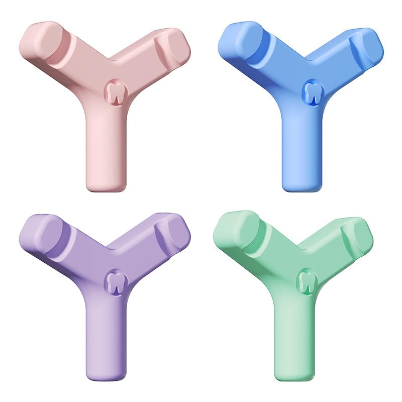 1PC Aligner Chewies pour Invisalign, en Forme de Y Chewies pour Invisalign Plateaux Seater Invisible Accolades orthodontique Munchies Dentaire Chewies,(Couleur aléatoire)