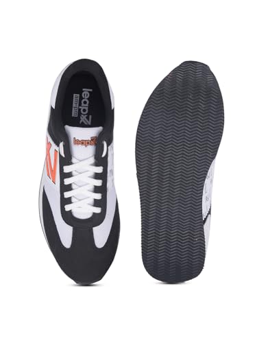 Image of Liberty LEAP7X BACKAM-1E Casual Shoes for Men with PU Upper | EVA Sole Coloured Lacing Sneakers | Soft & Comfortable Footbed | Memory Foam Insole | Quick-Wear Elastic Laces | Stylish & Modern