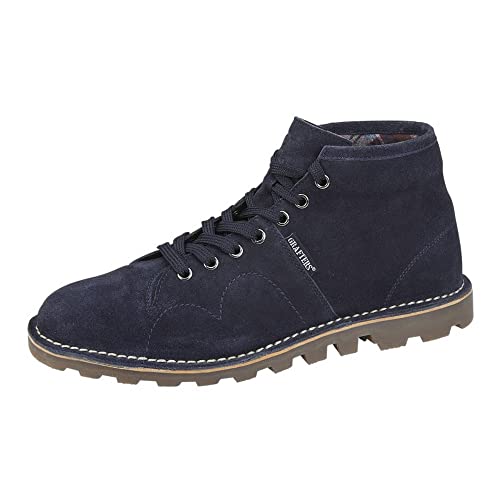 Bottines en cuir Monkey Grafters bordeaux marche urbaine maintien cheville