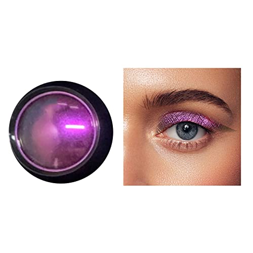 18 Color Eye Shadow Glitter Eye Makeup Rainbow Color Fusion Eye Shadow Makeup Colorful Powder Long Lasting Eye Shadow Gemstone Makeup (G, One Size) #TOP1