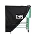 Mounteen Cooler Cover Universal Heavy Duty Waterproof UV Resistant Perfect for Patio Ice Chest Party Bar and Outdoors Rolling Cooler On Wheels, Suitable for 80QT Cooler Cart, Black