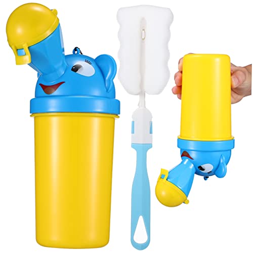 SHOWERORO Portable Emergency Urinal Toddler Potty Training Boys Pee Urinal Outdoor Abs Material Easy to Clean Random Color