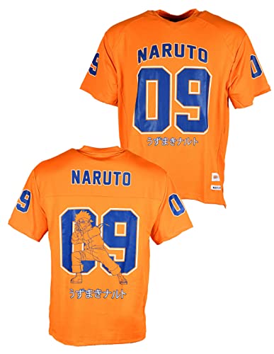 T-shirt sport Naruto orange taille M maillot entraînement fitness