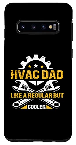 Galaxy S20 HVAC Technician Dad Mechanic Work Vintage HVAC Experts Case