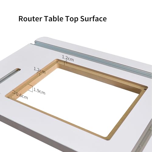 Woodkaif ROUTER TABLE With Stand And Adjustable Fence,Benchtop Router Table thumb #3