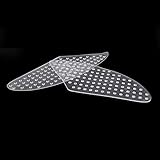 Areyourshop Tank Traction Pad Side Gas Knee Grip Protector For Honda CBR 600 1000 RR CB400 CB400V-TEC DN-01, for Kawasaki ZX636R/ZX6RR Z1000, for Yamaha FZ1 FAZER R1 R6