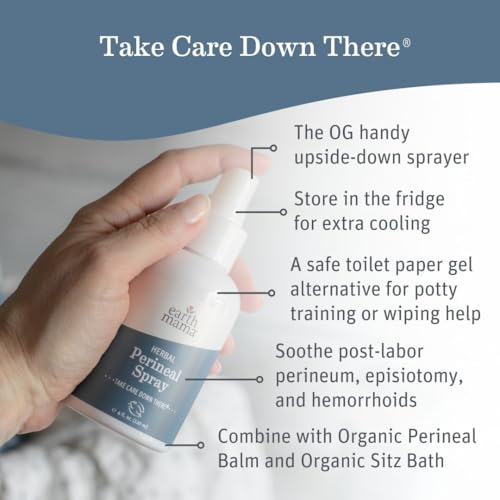 image for Earth Mama Herbal Perineal Spray | Safe for Pregnancy and Postpartum R