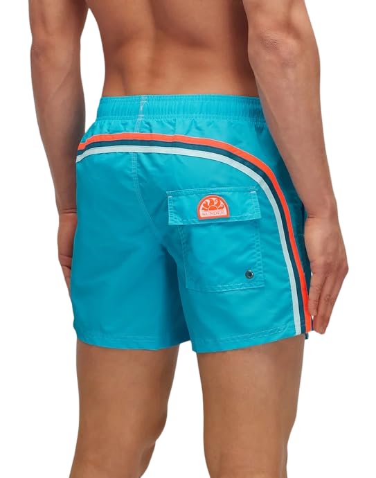 Sundek M504BDTA100 Elastic Waist 14'' Boardshort col.azzurro cornflower 14 Azzurro/XXL
