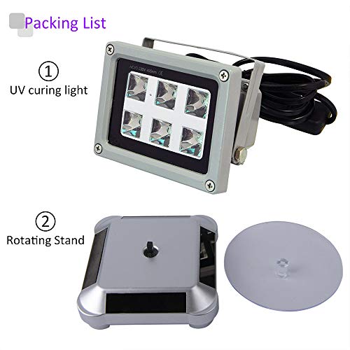Enomaker ENO-UV-LIGHT-STAND 3D Printer Uv Resin Curing Light 405Nm thumb #6