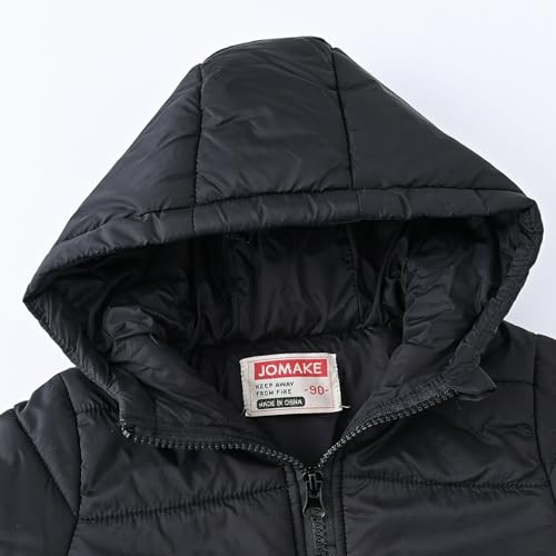 sfdgfhyf Kids Boys Girls Hooded Puffer Jacket Winter Coat Toddler Lightweight Packable Quilted Bubble Coat3