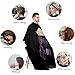 Bingo Queen Fashion Barber Cape Apron Waterproof Hair Cutting Cape with Adjustable Closure