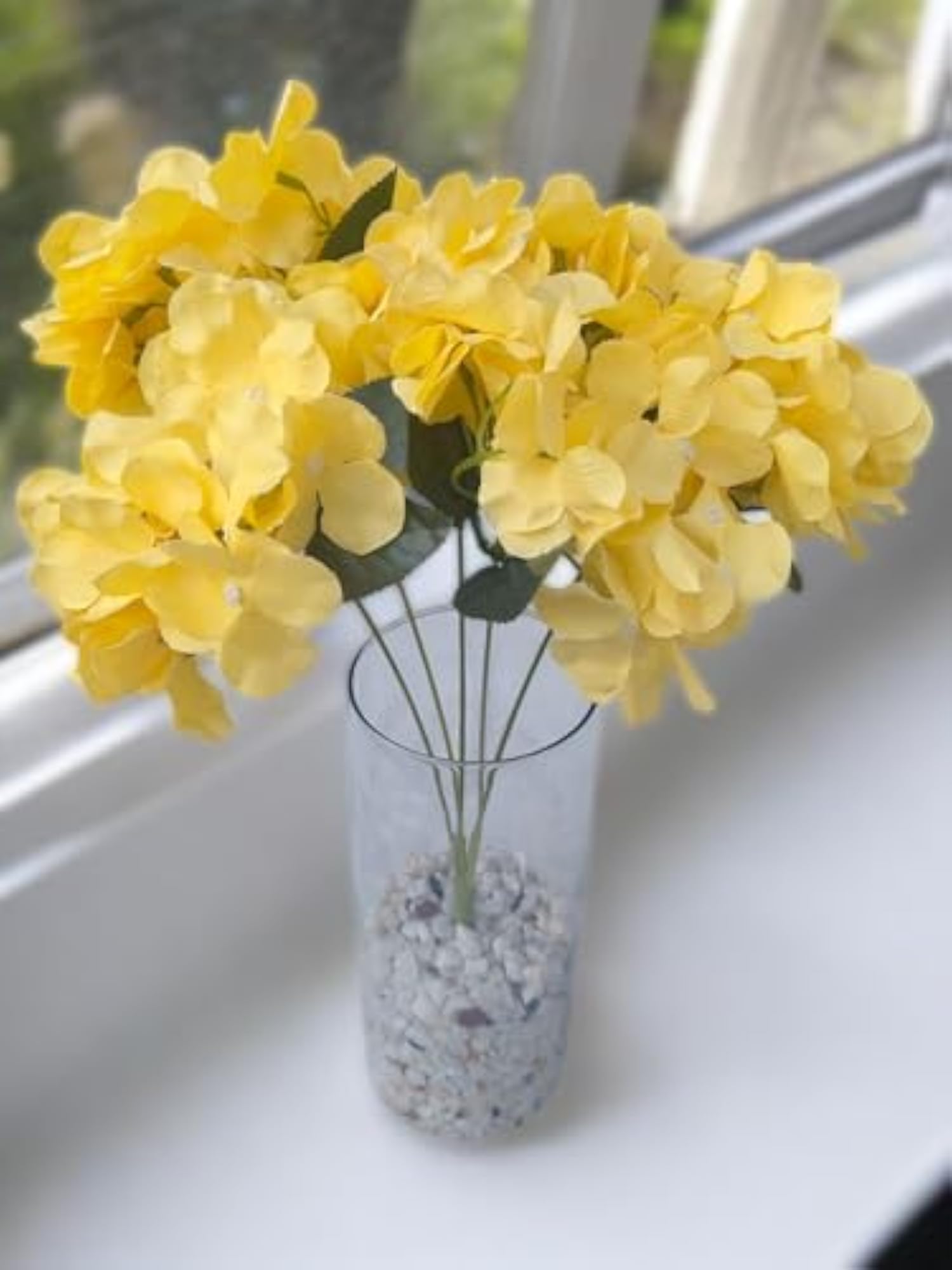 Indoor/Outdoor Artificial Flowers for Vase, Hydrangeas