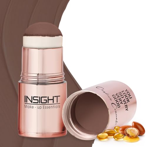 Image of INSIGHT Cushion Concealer for Natural Flawless Finish | Vitamin E Infused | Featherlight, Buildable Coverage | Multipurpose & Travel-Friendly | Shade: Contour, 3g