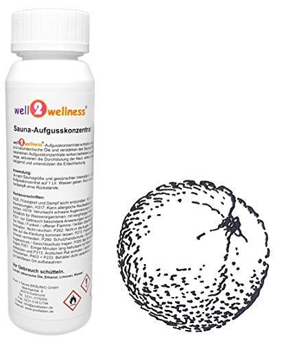 well2wellness® Concentrato di Infusione per Sauna Arancione 125 ML