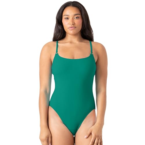 Image of Nautica Womens One-Piece Swimsuit - Slimming Tummy Control Bathing Suit, Quick-Dry Fabric, Bikini Swimsuit