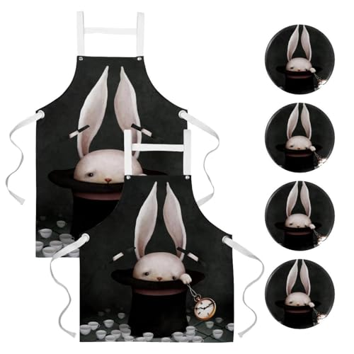 Tablier de serveuse idéal pour la pâtisserie et le bistrot à la maison