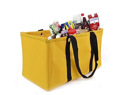 image for April Fashions All Purpose Open Top Utility Bag, Collapsible Wire Fram