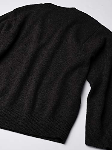 Pendleton Men's Shetland Crew Neck Sweater, Black Heather, Sm #TOP1