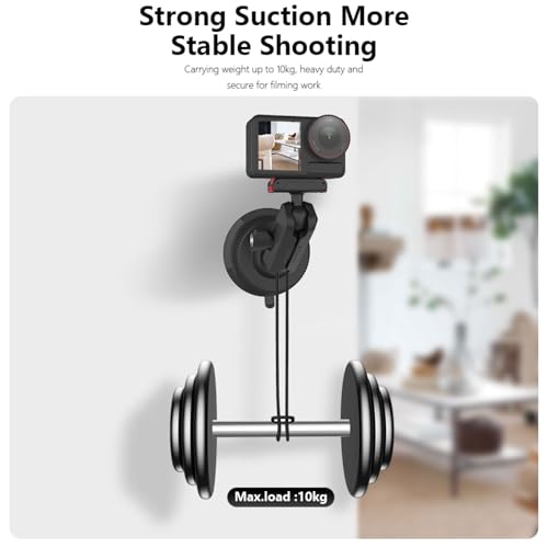 Soporte DJI Osmo Action 6 para grabar viajes desde el coche 3