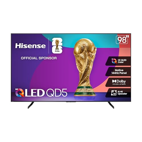 Hisense 98 inch Class QD5 Series (98QD5QG, 2025 Model)