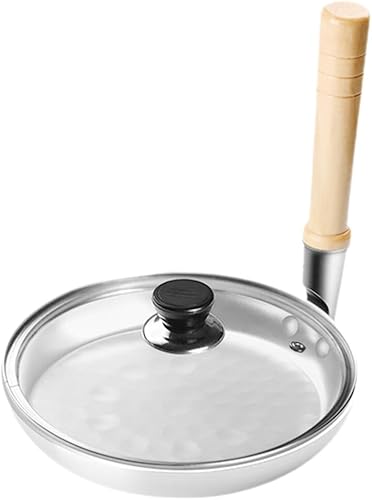 Angoily Tamagoyaki - Sartén antiadherente para huevos, sartén japonesa Oyakodon, sartén para huevos Tamagoyaki, mini sartén de metal para tortilla