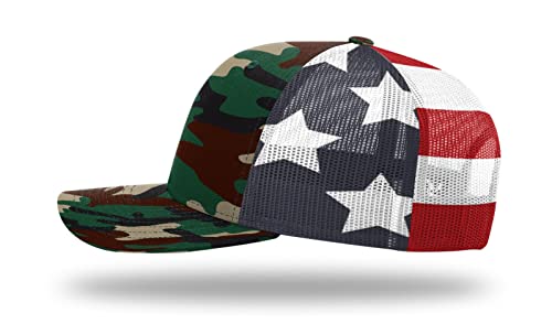 Image of Richardson 112 Trucker Hat - Premium Adjustable Snapback Hat - Structured Six Panel Richardson Blank Caps