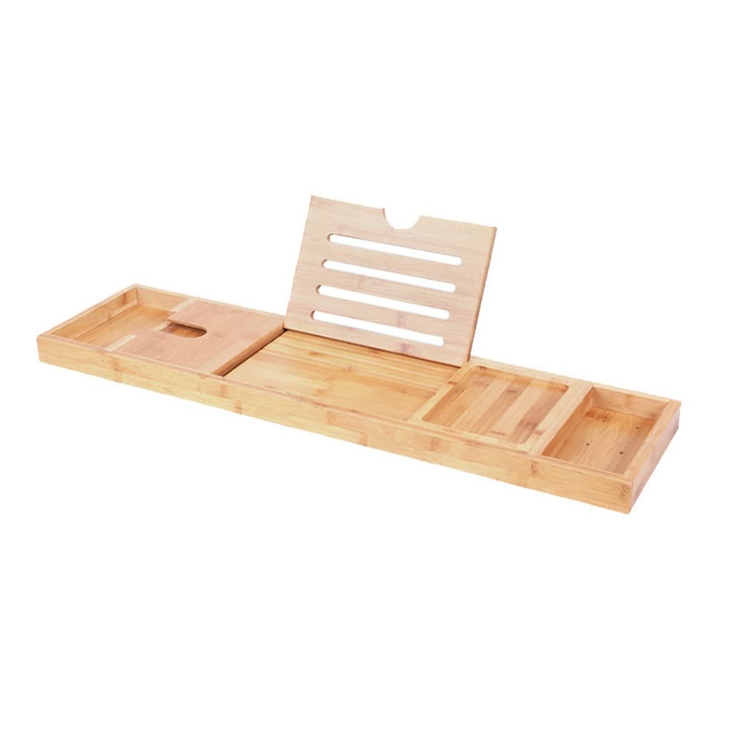 MYUYEE Bathtub Tray Basket Flat Rack Bathroom Storage Rack Shelf Drain Rack Sink Bathtub Tray