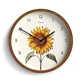 El reloj botánico está equilibrado con un toque de encanto clásico, lo que lo convierte en una opción versátil para la cocina, la sala de estar, el estudio o la oficina.