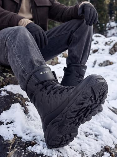 Bacca Bucci Men Lace Up Boots Black - Image 7