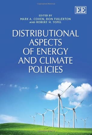 Distributional Aspects of Energy and Climate Policies book cover