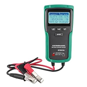 Accutester, 12V‑24V Autoaccutester Gereedschap Spanningsbelastingstest Digitale Accucapaciteitscontrole