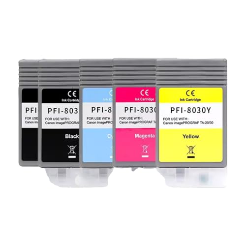 Encre pour traceur PFI-8031M réservoir 55ml compatible TM-5240 TM-5340