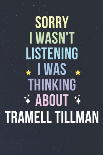 Sorry I Wasn't Listening I Was Thinking About Tramell Tillman: Blank Lined Notebook/ Journal/ Diary/ Notepad/ Composition Book gift for Tramell Tillman fans - 6x9 inches - 110pages für 7,46 EUR bei amazon.de Bild: Sorry I Wasn't Listening I Was Thinking About Tramell Tillman: Blank Lined Notebook/ Journal/ Diary/ Notepad/ Composition Book gift for Tramell Tillman fans - 6x9 inches - 110pages für 7,46 EUR bei amazon.de