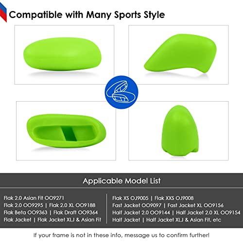 Image of BLAZERBUCK Replacement Nose Pads Piece for Oakley Bisphaera OO9400