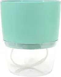 Cachepot Acqua AutoIrrigável 12 cm Verde Vintage