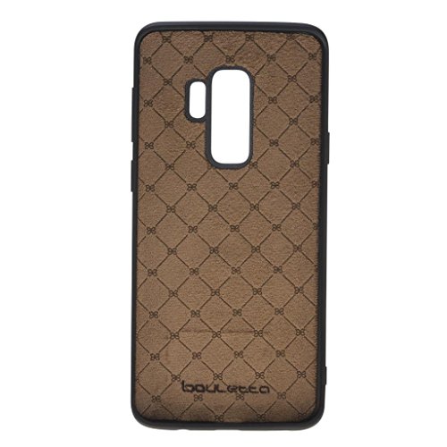 Creative Product Slim Magic Wallet Case for Samsung Galaxy S9 Plus  Multifunctional Handcrafted Genuine Premium Leather Case with Magnetic Flip & Three Card Slots and a Bill Pocket & Lightweight Frame (Cognac Brown)